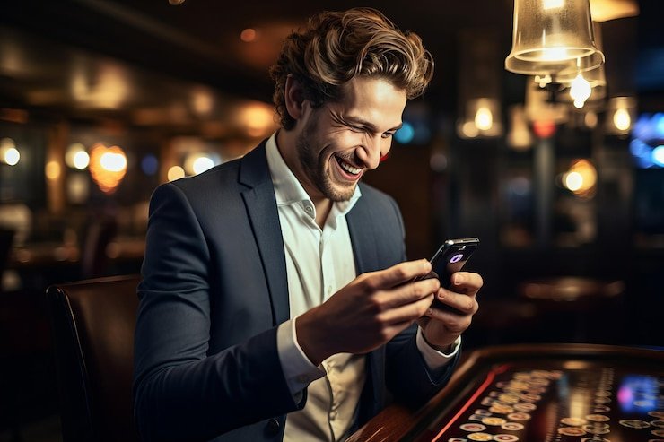 Antarmuka aplikasi mobile batikpoker menampilkan menu sportsbook dan live dealer